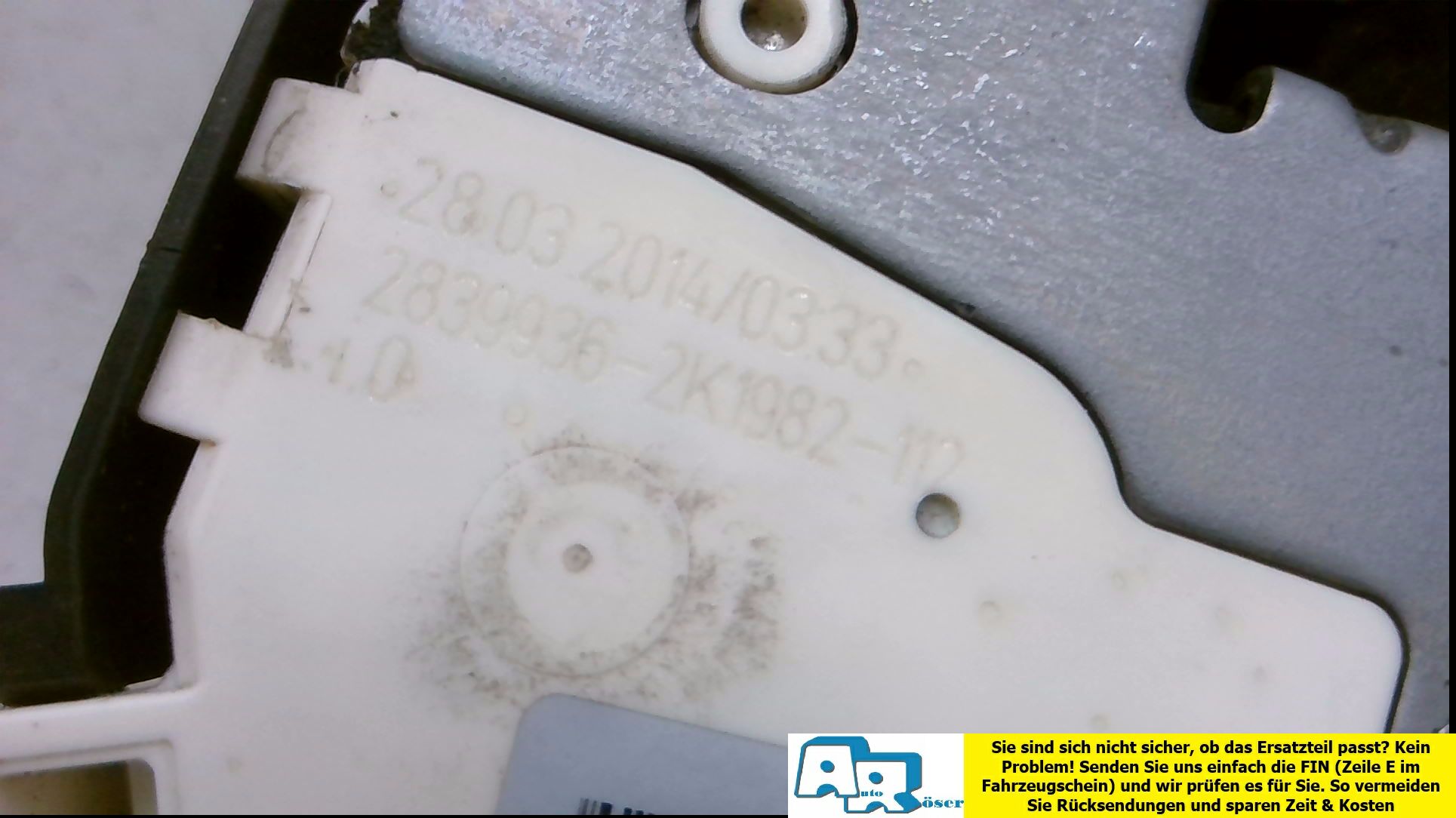 SCHLOSS Türschloss (Tür vorn) Links