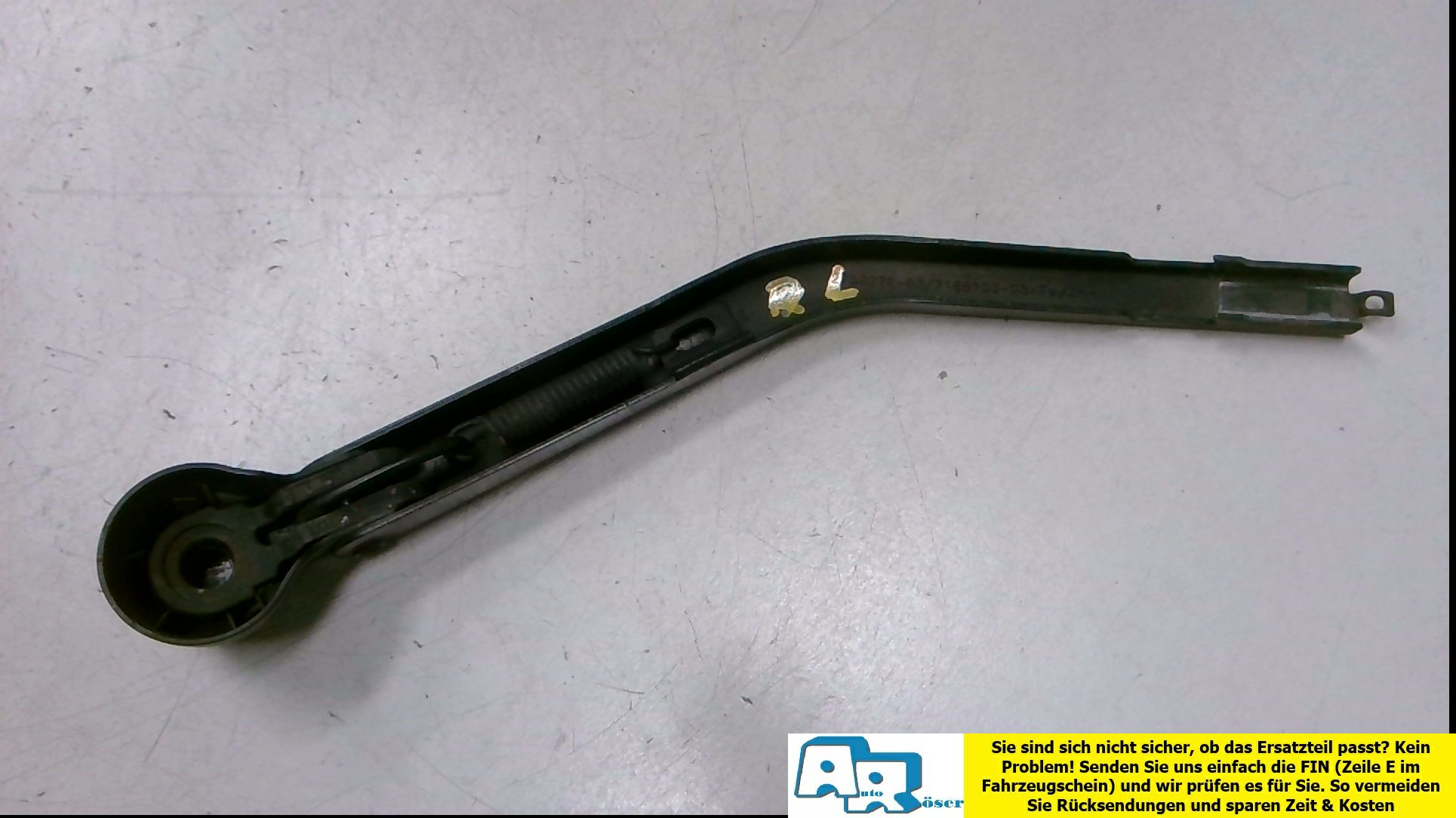 Scheibenwischerarm hinten Links