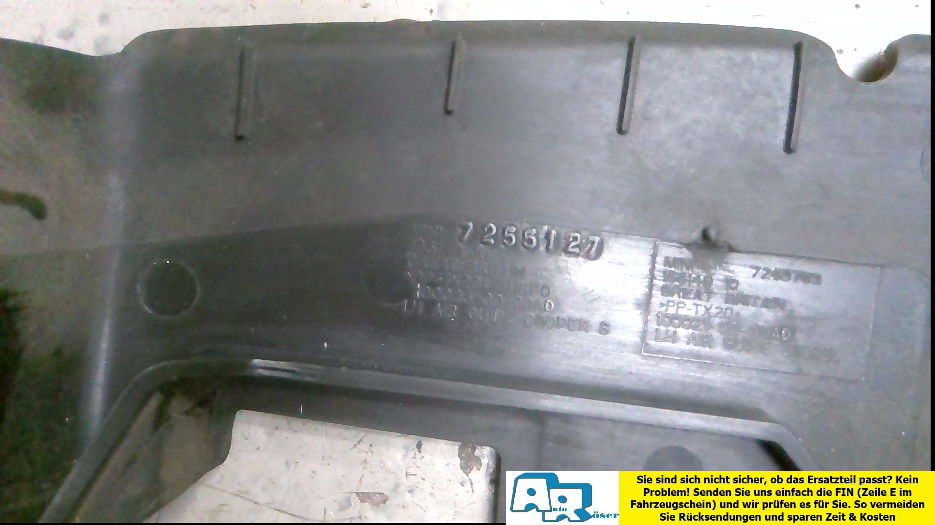 LUFTFÜHRUNG KÜHLER LINKS