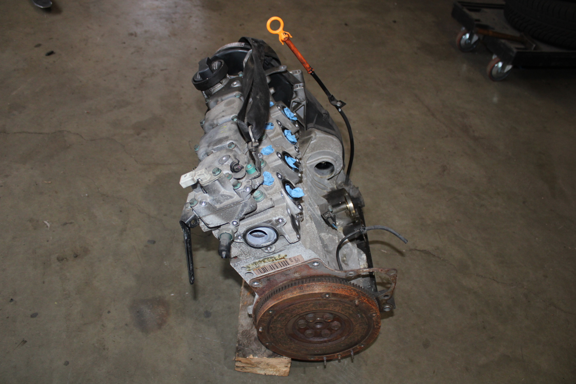 Motor ohne Anbauteile