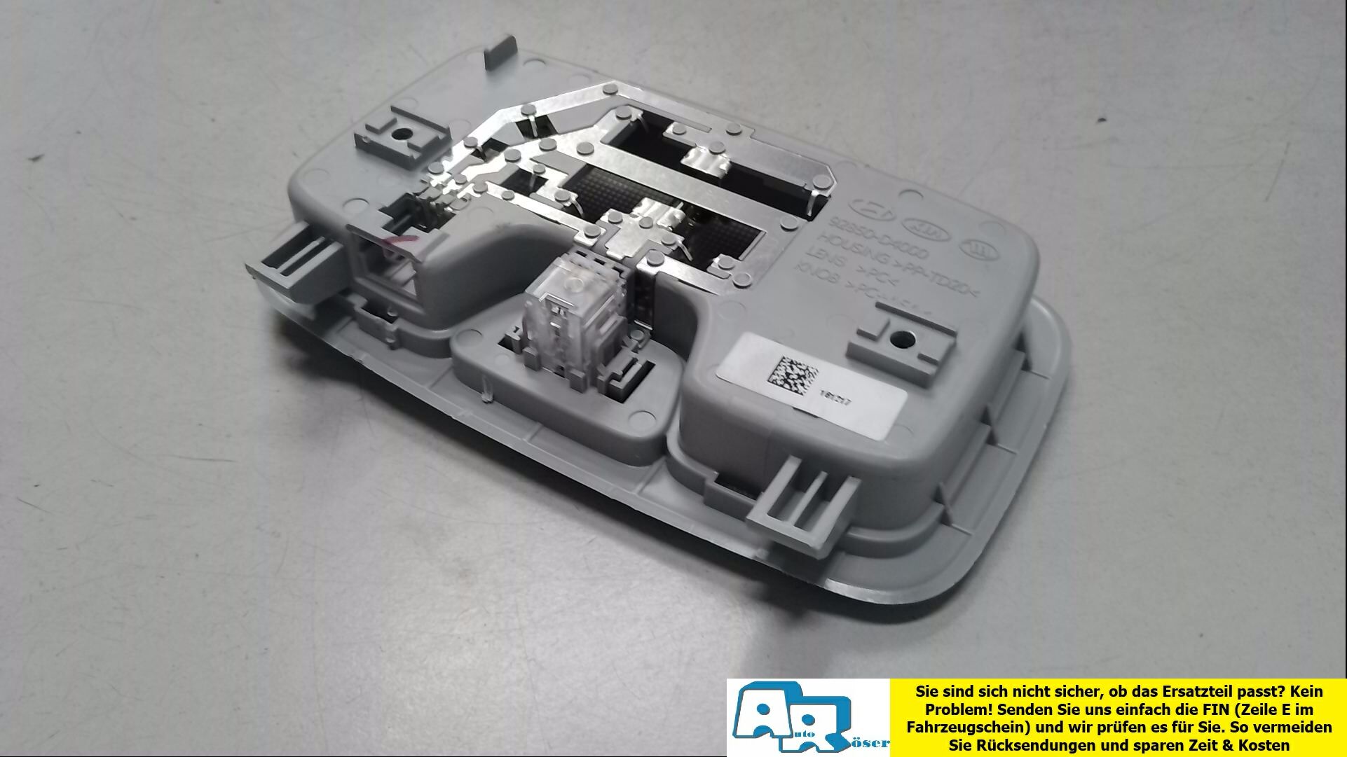 Innenbeleuchtung hinten