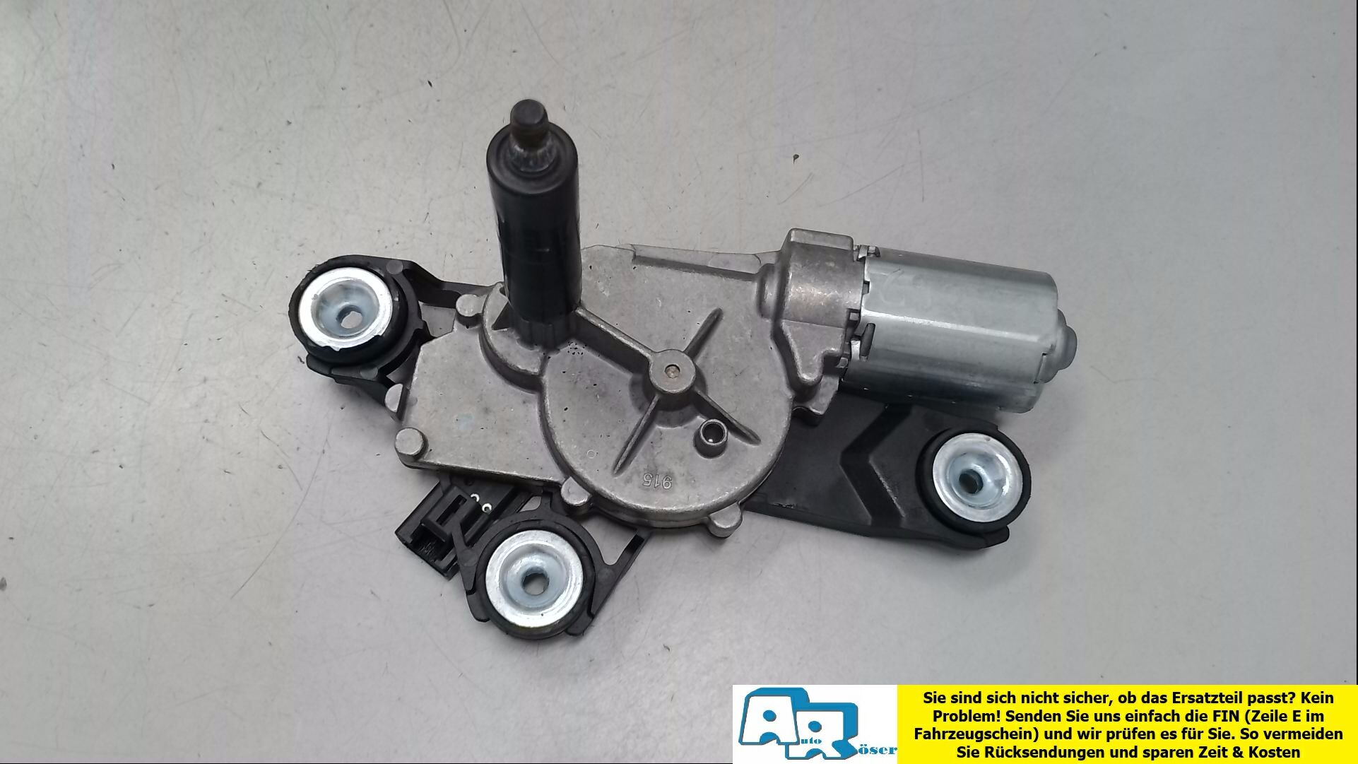 Scheibenwischermotor hinten
