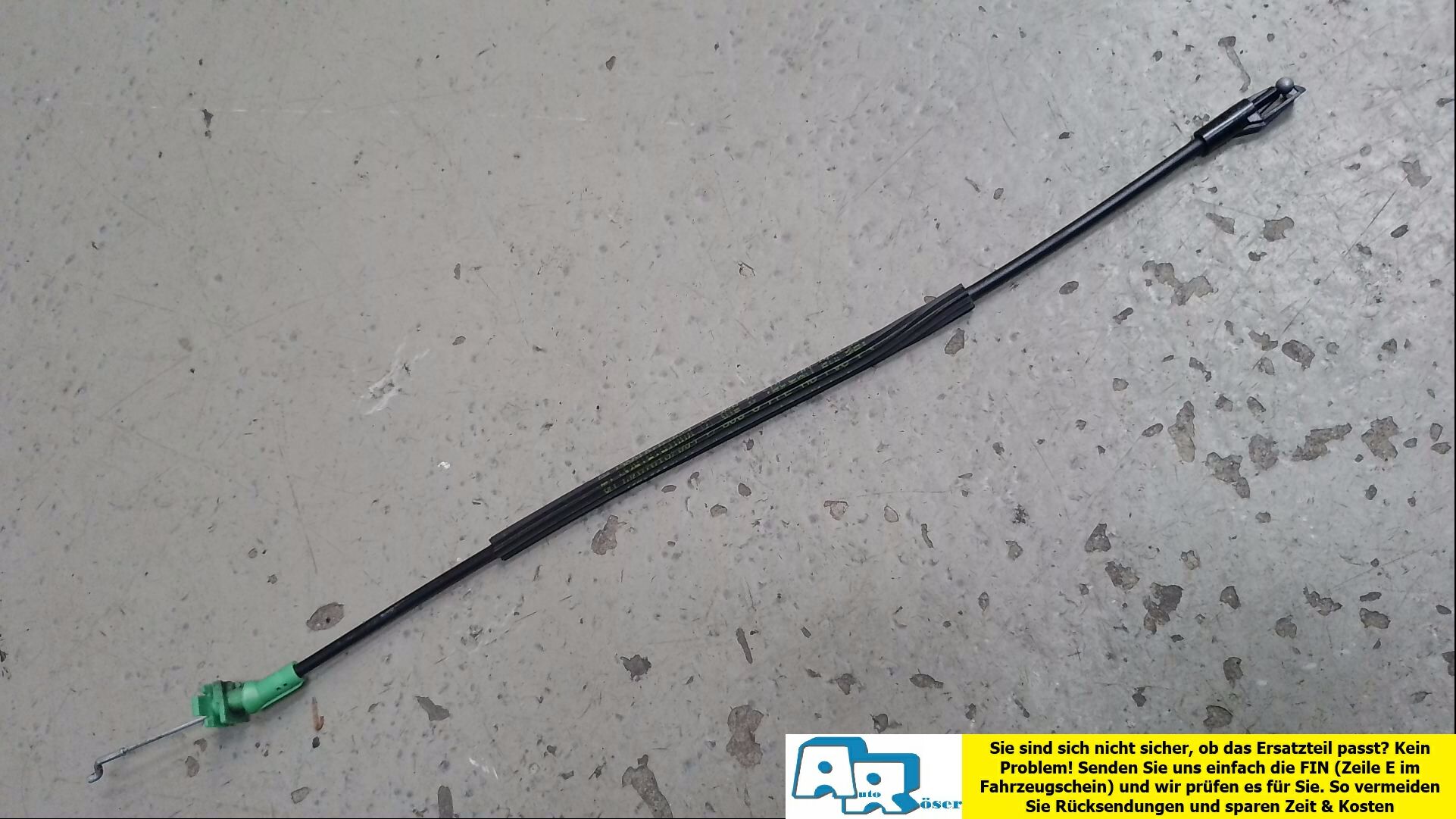 Betätigungszug Schloss (Tür hinten) Rechts