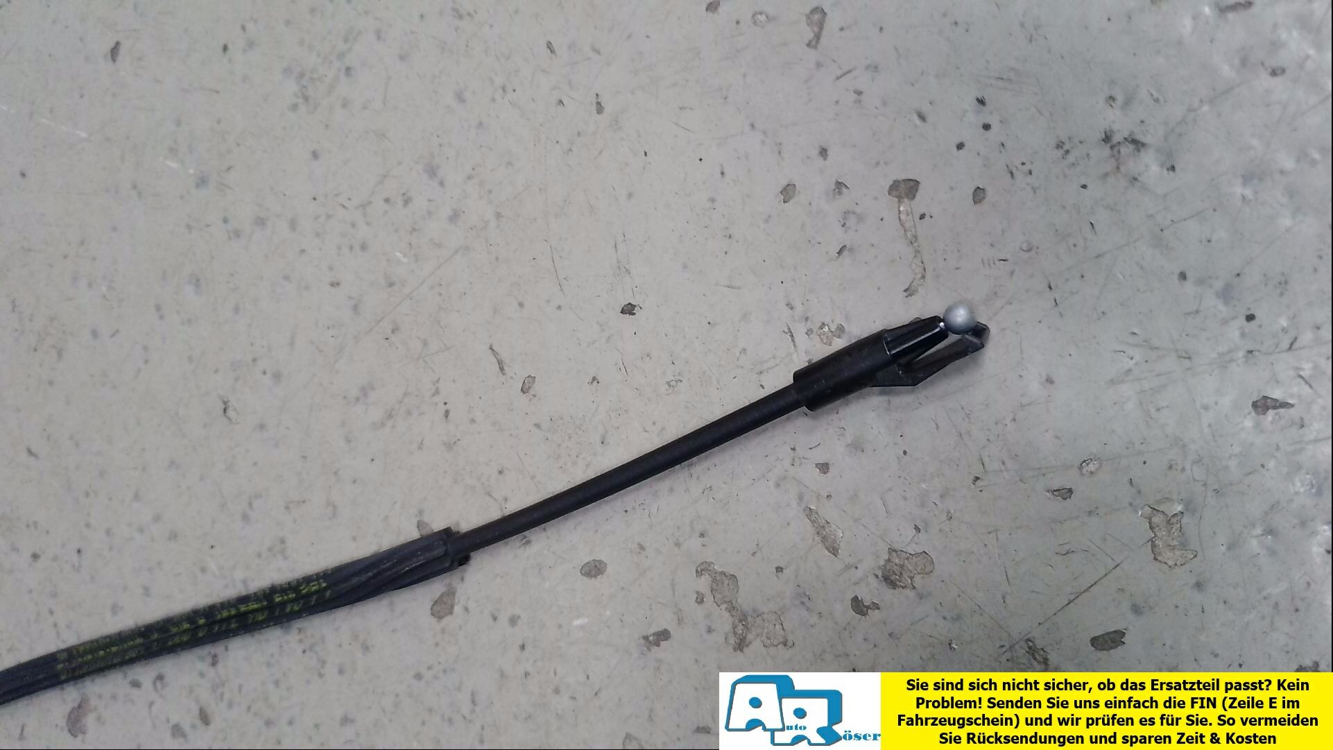 Betätigungszug Schloss (Tür hinten) Rechts