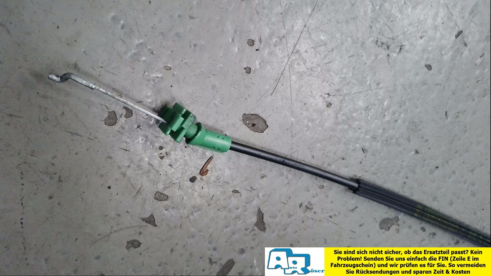 Betätigungszug Schloss (Tür hinten) Rechts