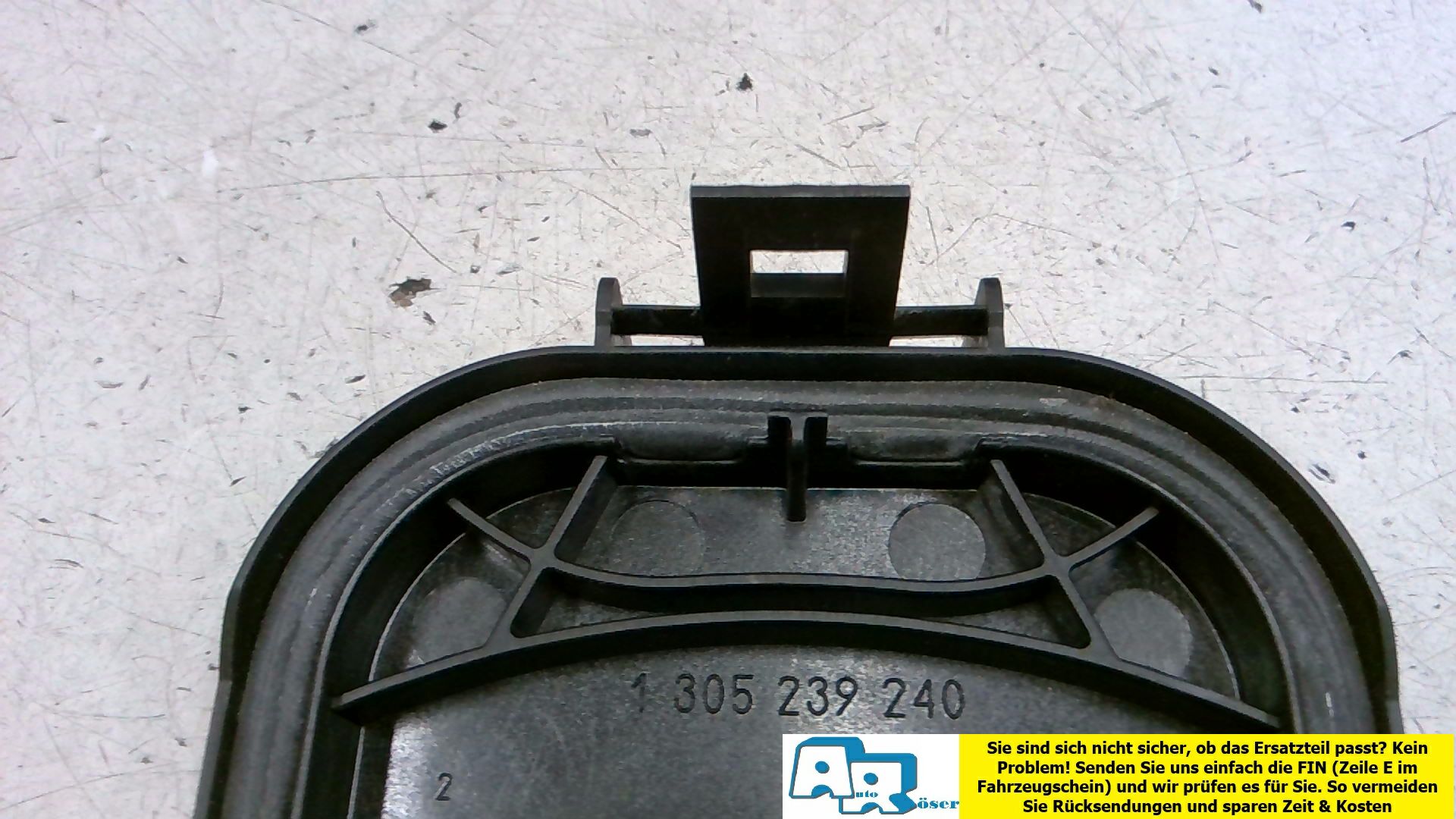 Kunststoffdeckel Scheinwerfer Links