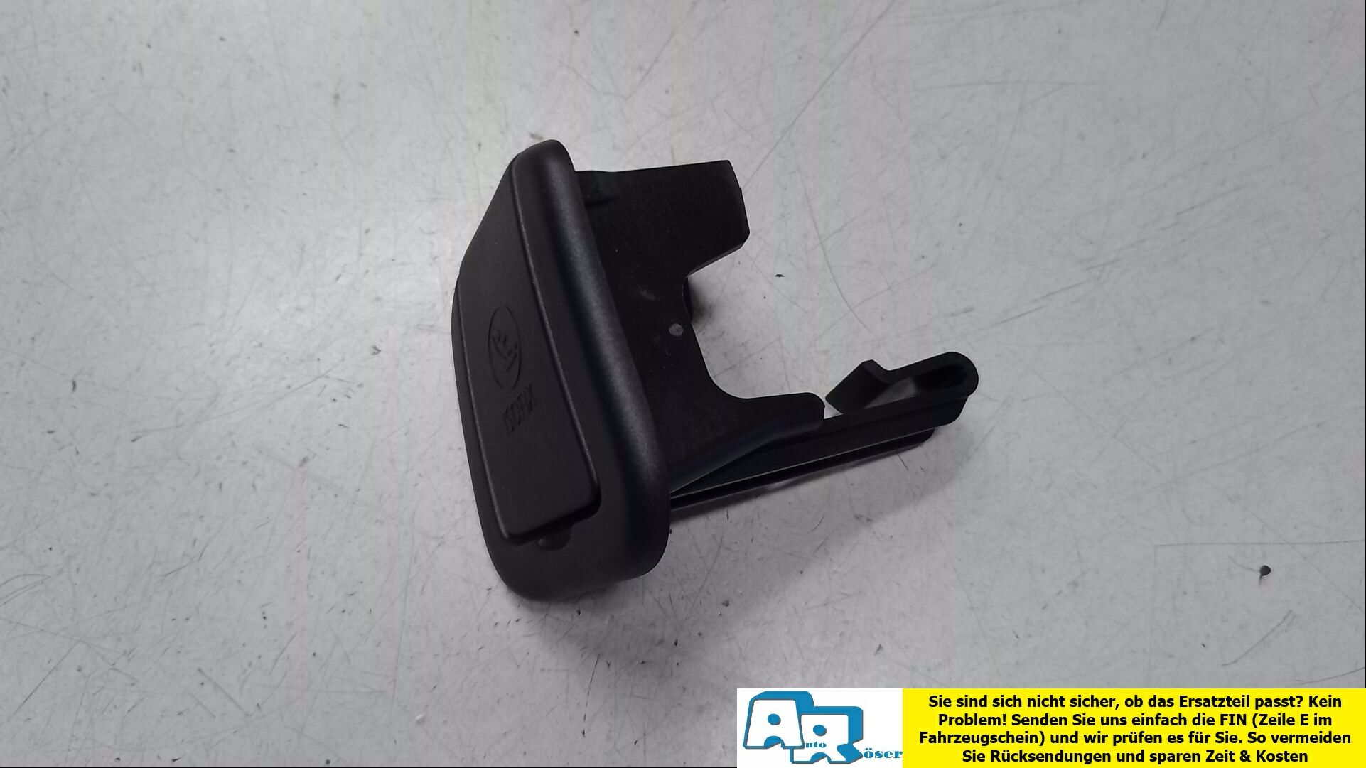 ABDECKUNG VERKLEIDUNG ISOFIX RÜCKBANK Rechts