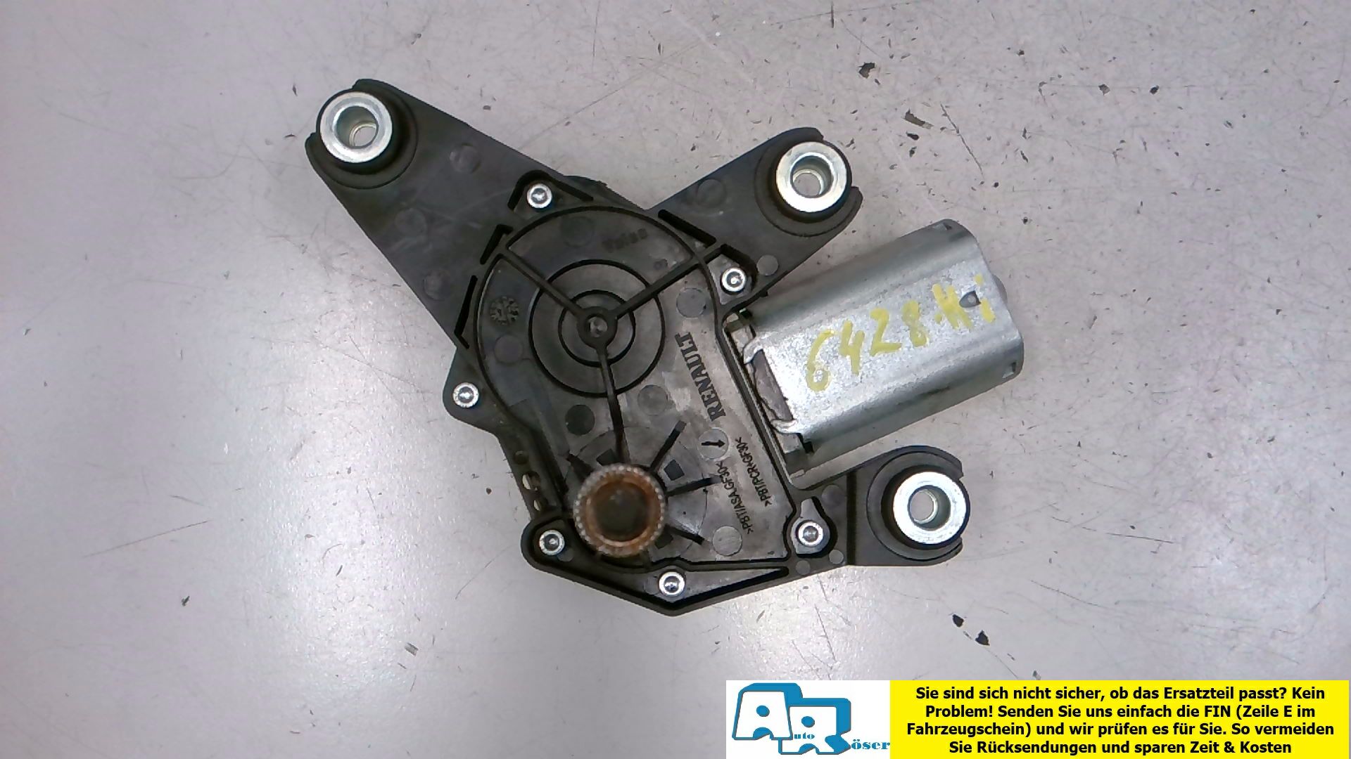Scheibenwischermotor hinten Heckwichermotor