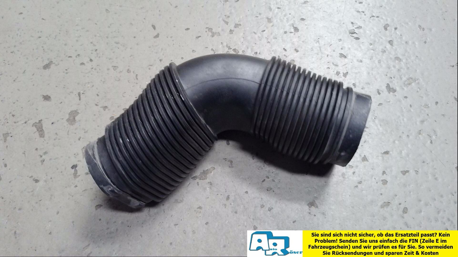 ANSAUGSCHLAUCH Luftansaugstück