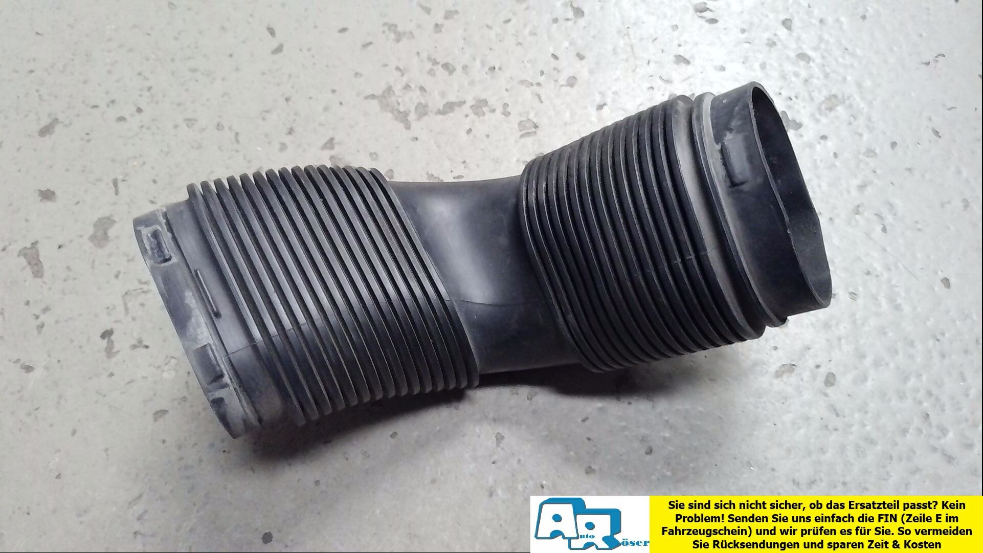 ANSAUGSCHLAUCH Luftansaugstück