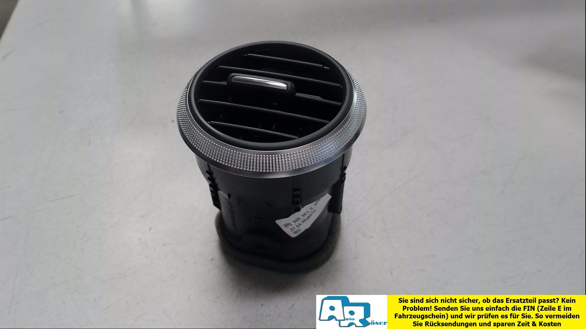 AUSSTRÖMER LUFTDÜSE MITTE RECHTS