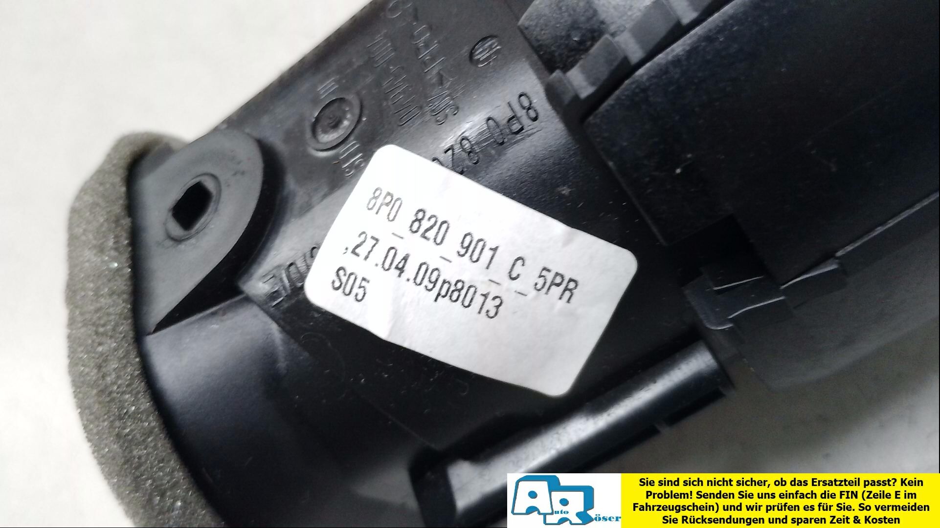 AUSSTRÖMER LUFTDÜSE MITTE RECHTS