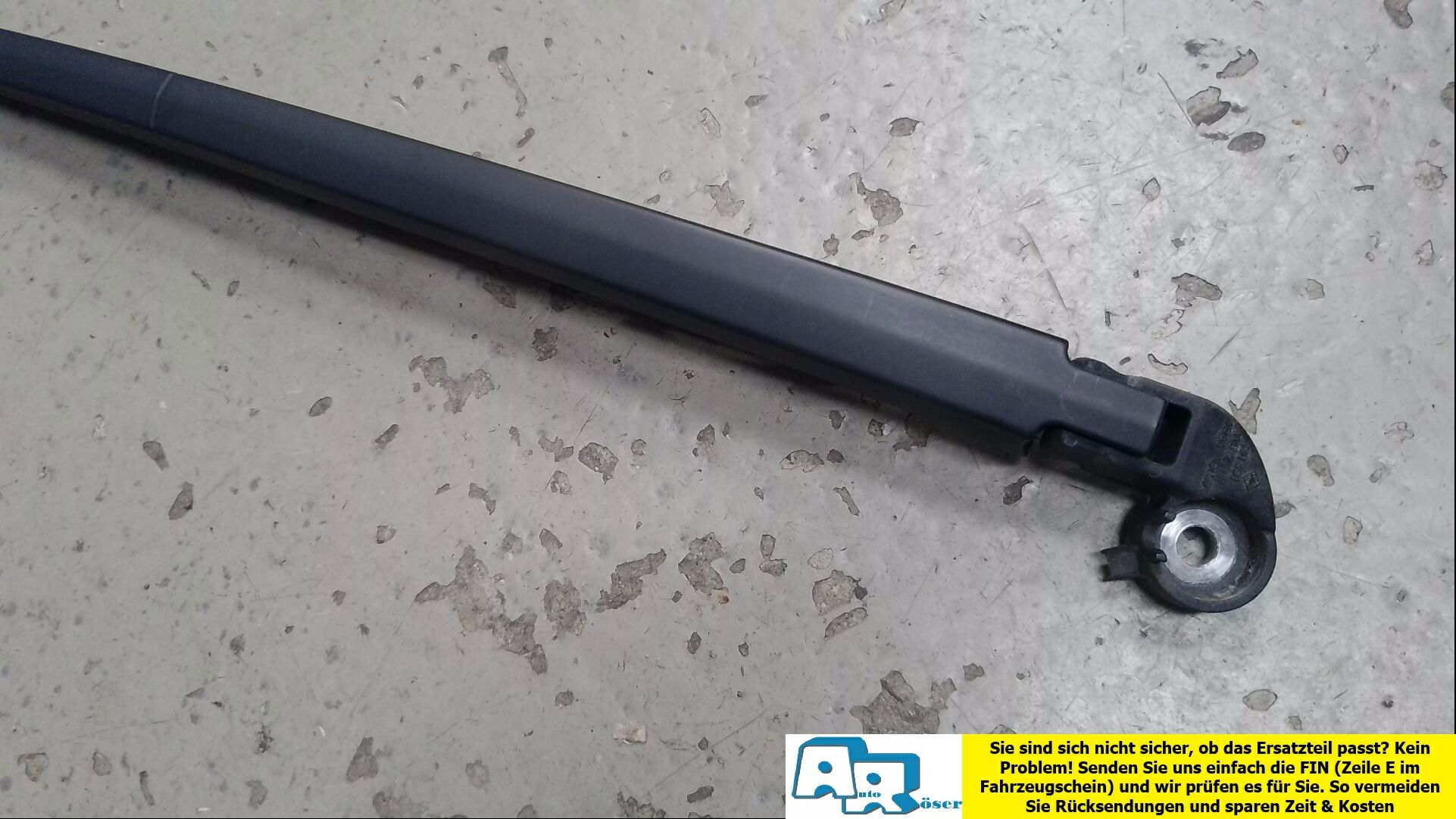 Scheibenwischerarm hinten