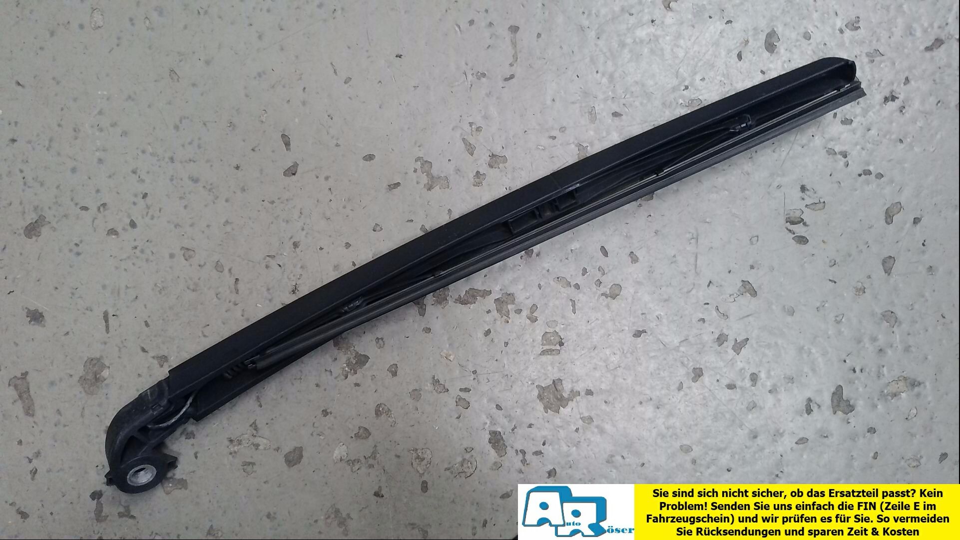 Scheibenwischerarm hinten