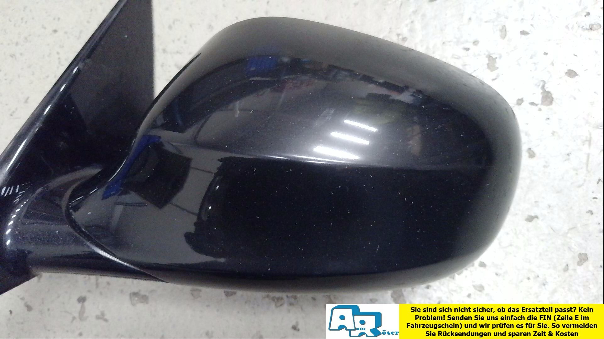 SPIEGEL Aussenspiegel elektr. einklappbar SHADOW-LINE LINKS