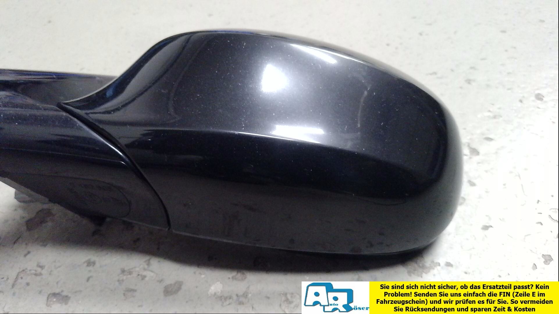 SPIEGEL Aussenspiegel elektr. einklappbar SHADOW-LINE LINKS