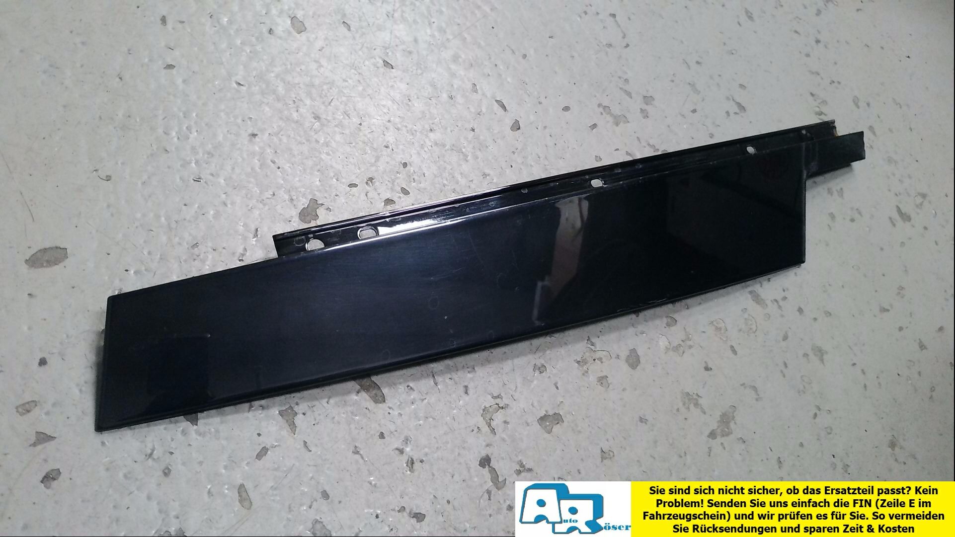 ZIERLEISTE Türblende SHADOW-LINE (Tür vorn) Rechts