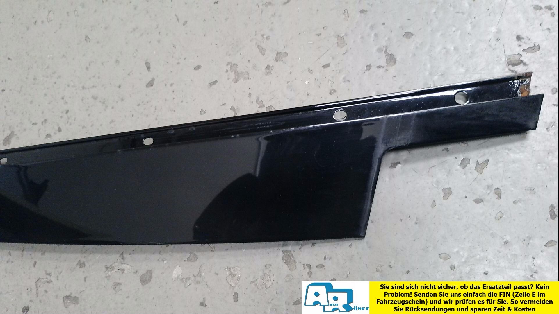 ZIERLEISTE Türblende SHADOW-LINE (Tür vorn) Rechts