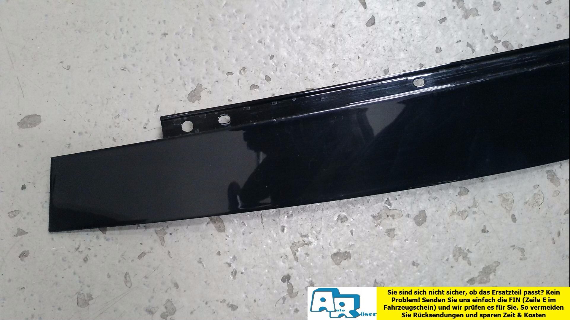 ZIERLEISTE Türblende SHADOW-LINE (Tür vorn) Rechts