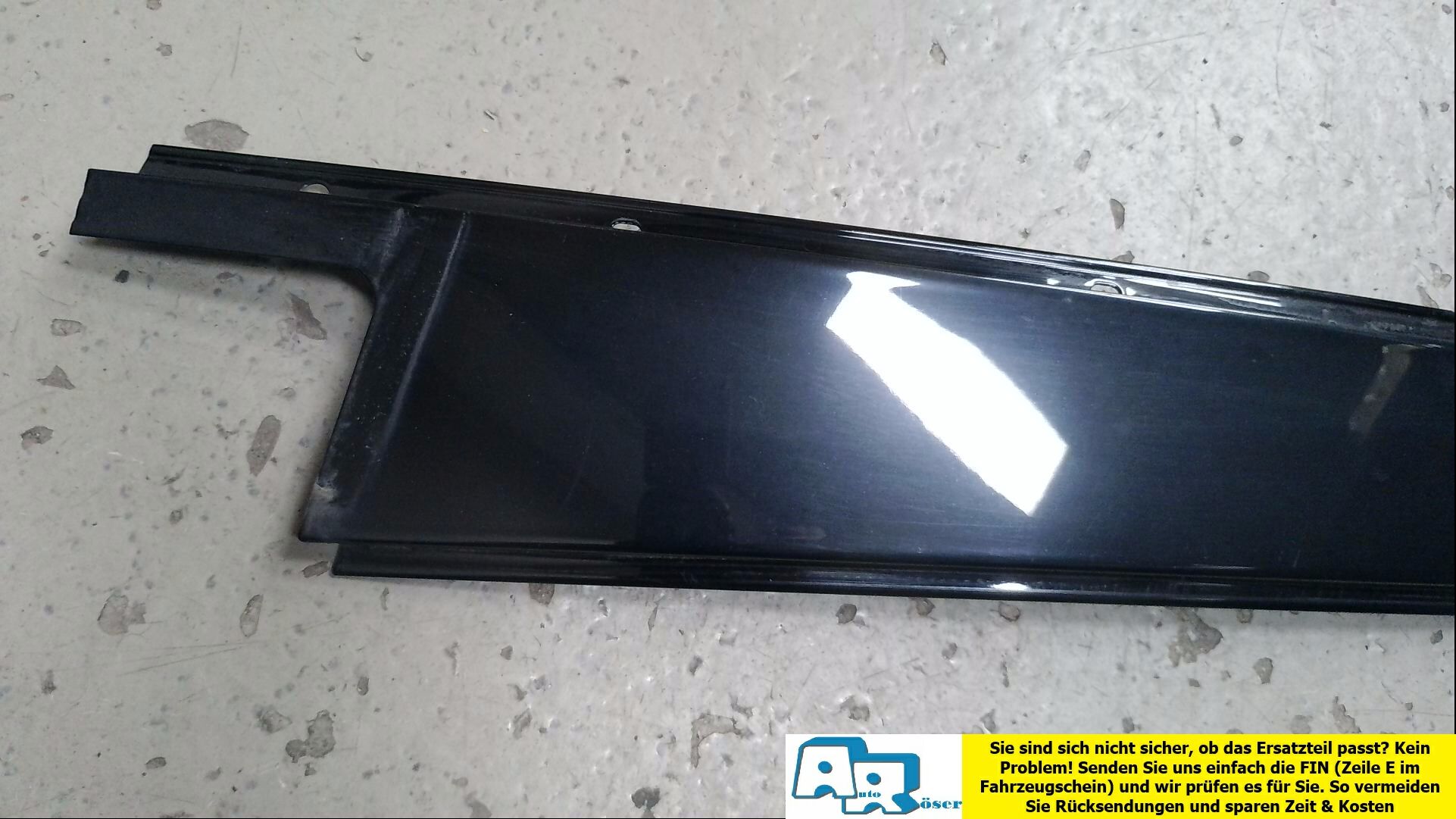 ZIERLEISTE Türblende VORNE SHADOW-LINE (Tür hinten) Rechts