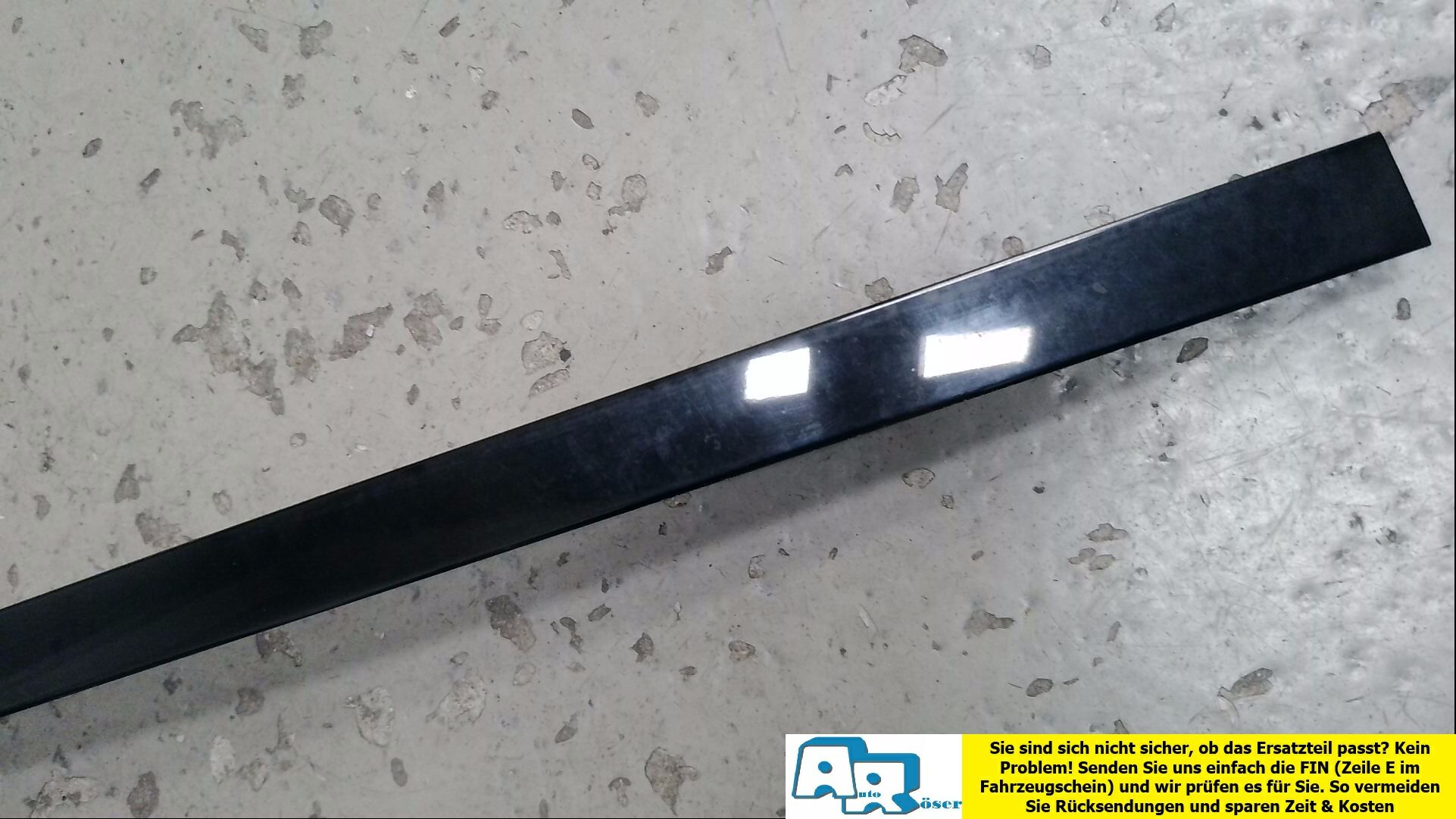 ZIERLEISTE Türblende MITTE SHADOW-LINE (Tür hinten) Links