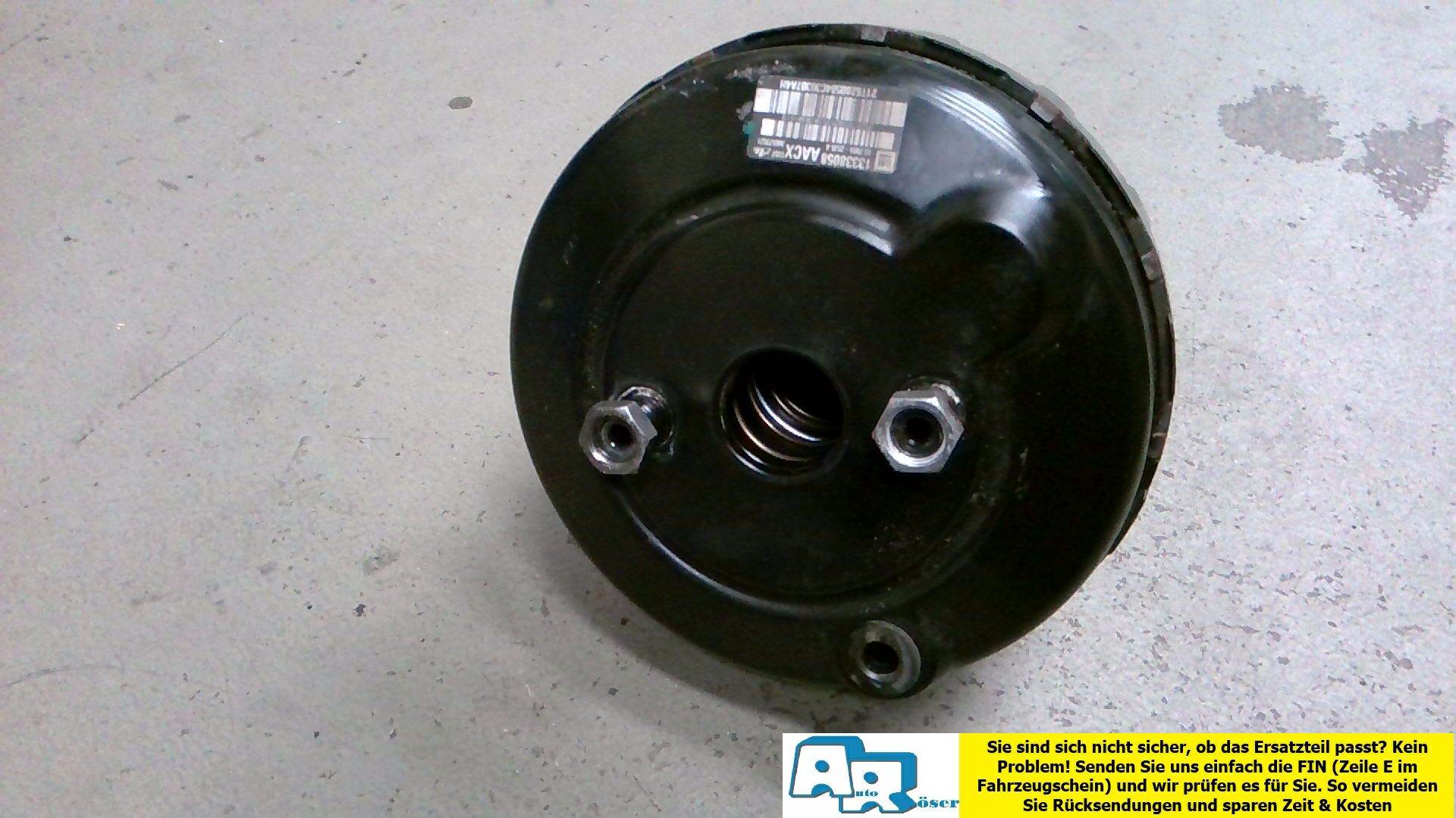 Bremskraftverstärker