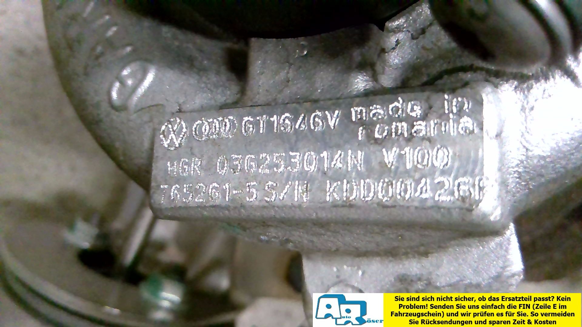 Turbolader Turbo