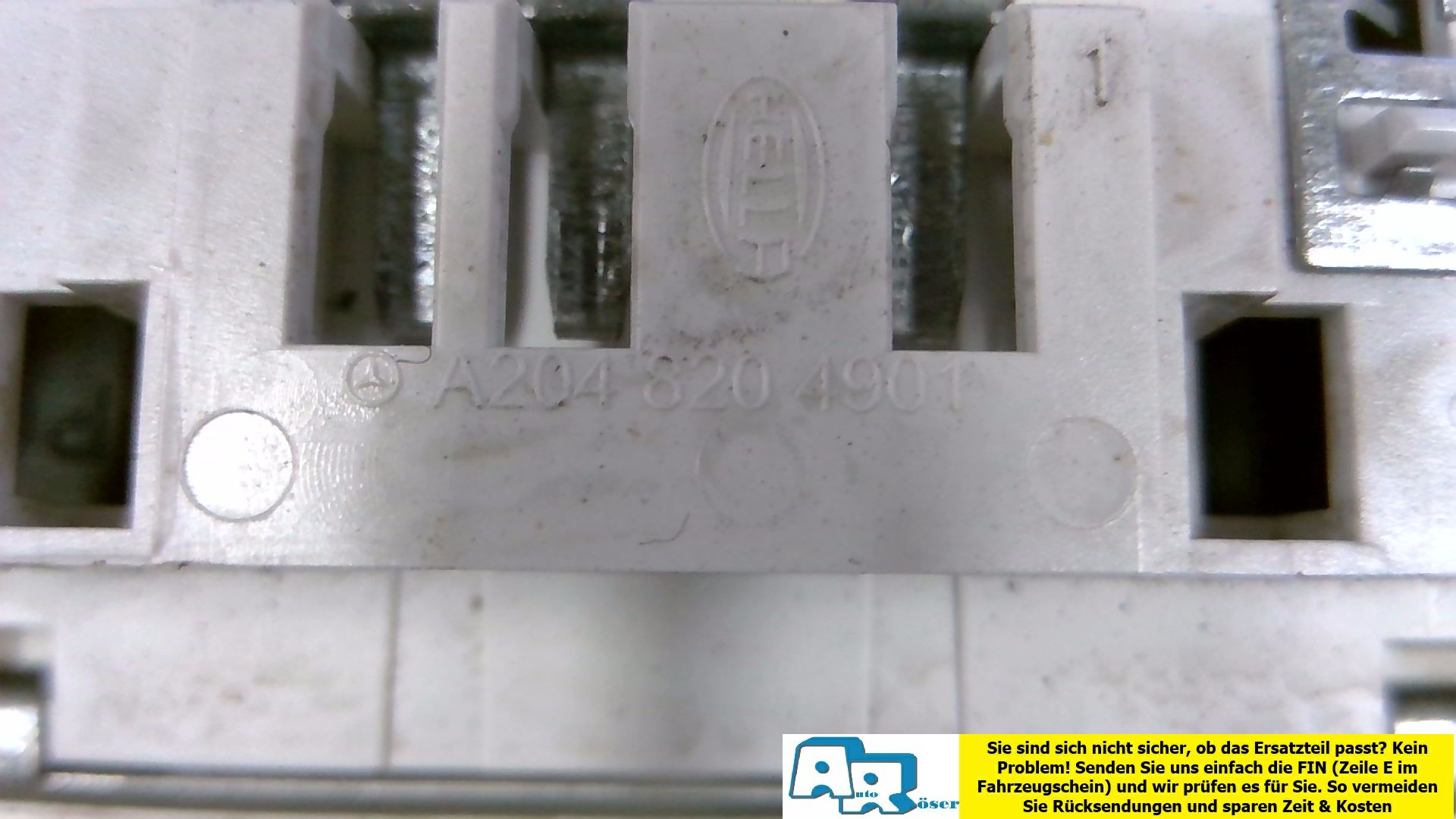 Innenbeleuchtung hinten