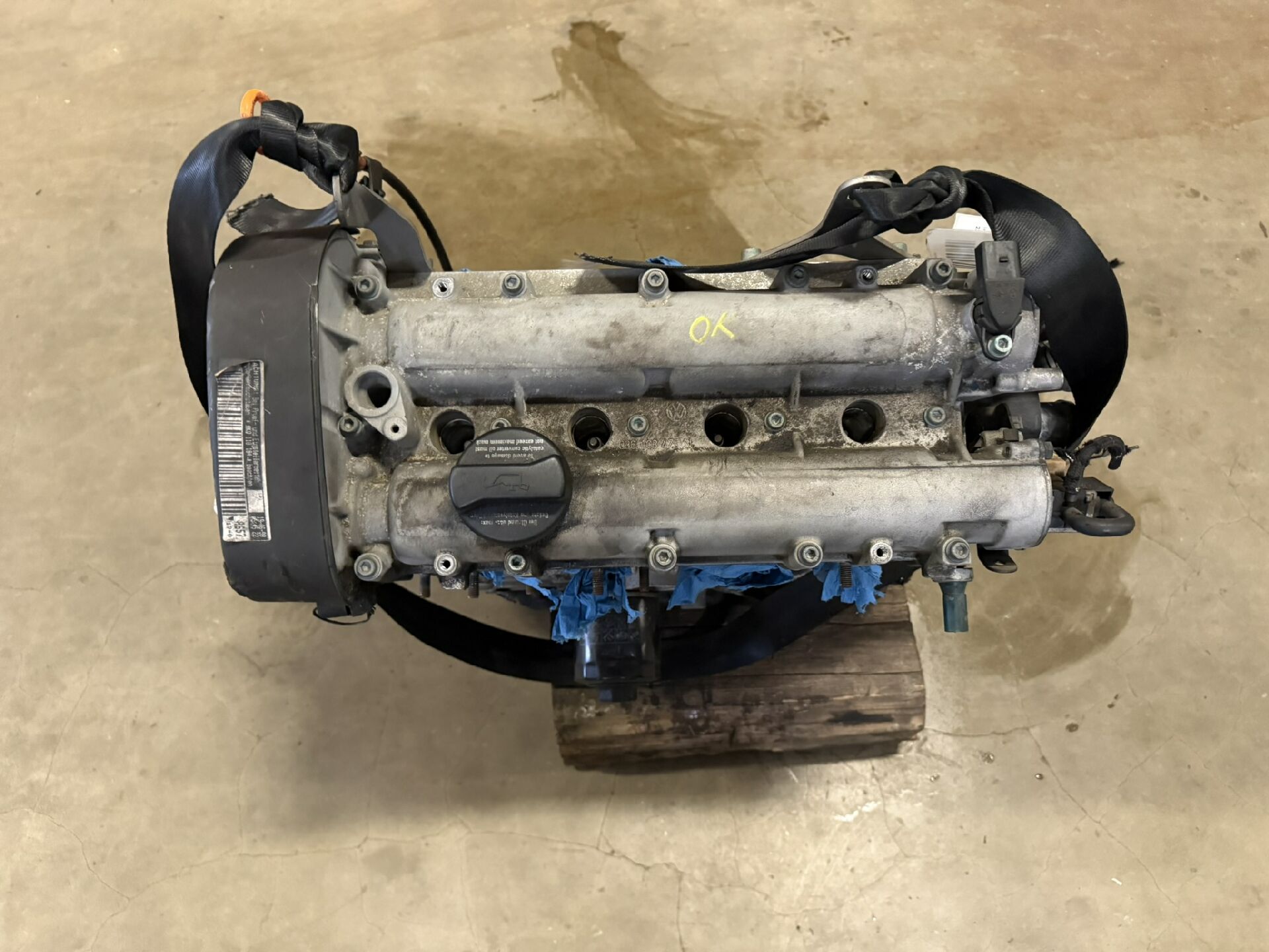 Motor ohne Anbauteile