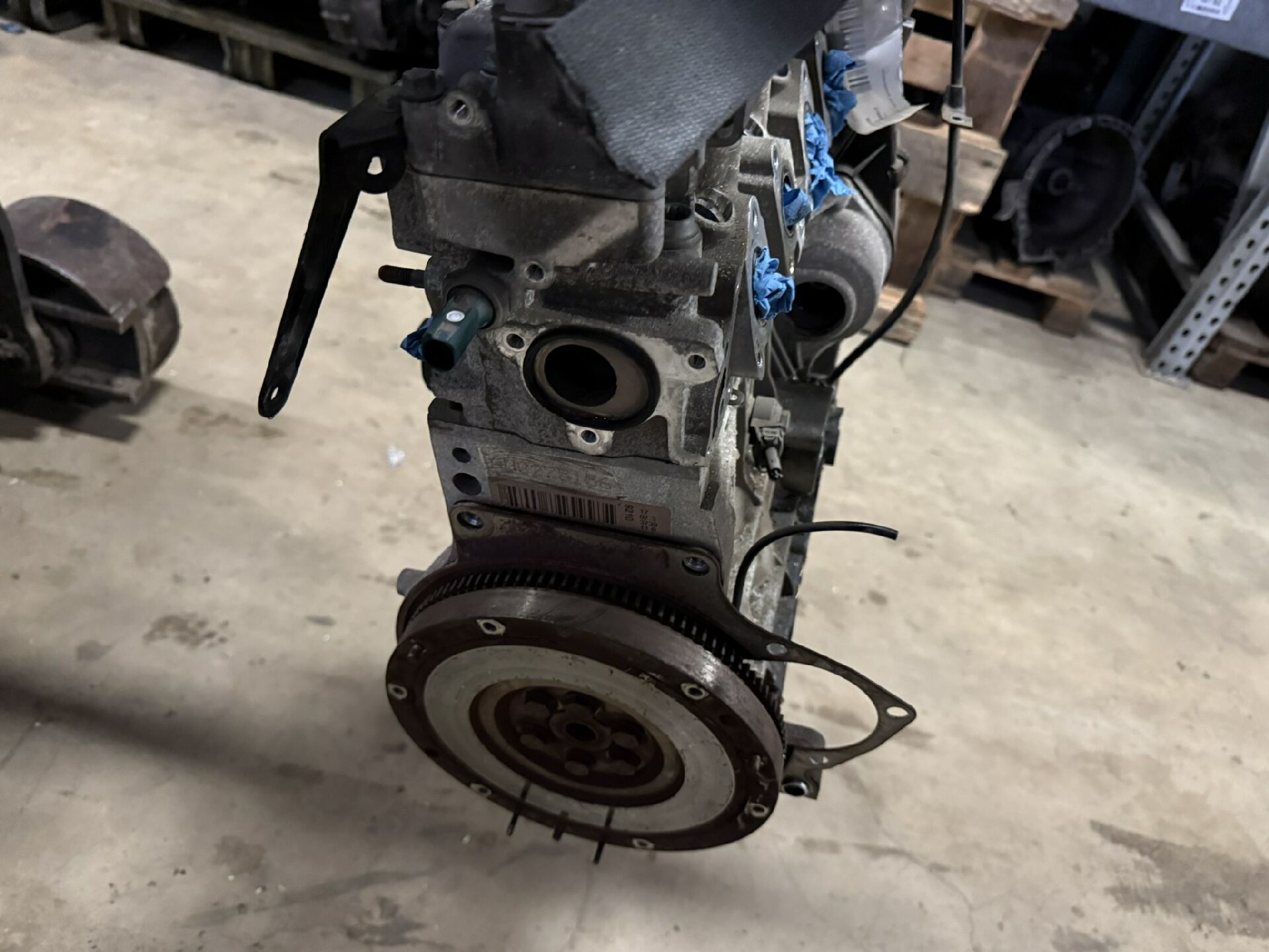 Motor ohne Anbauteile