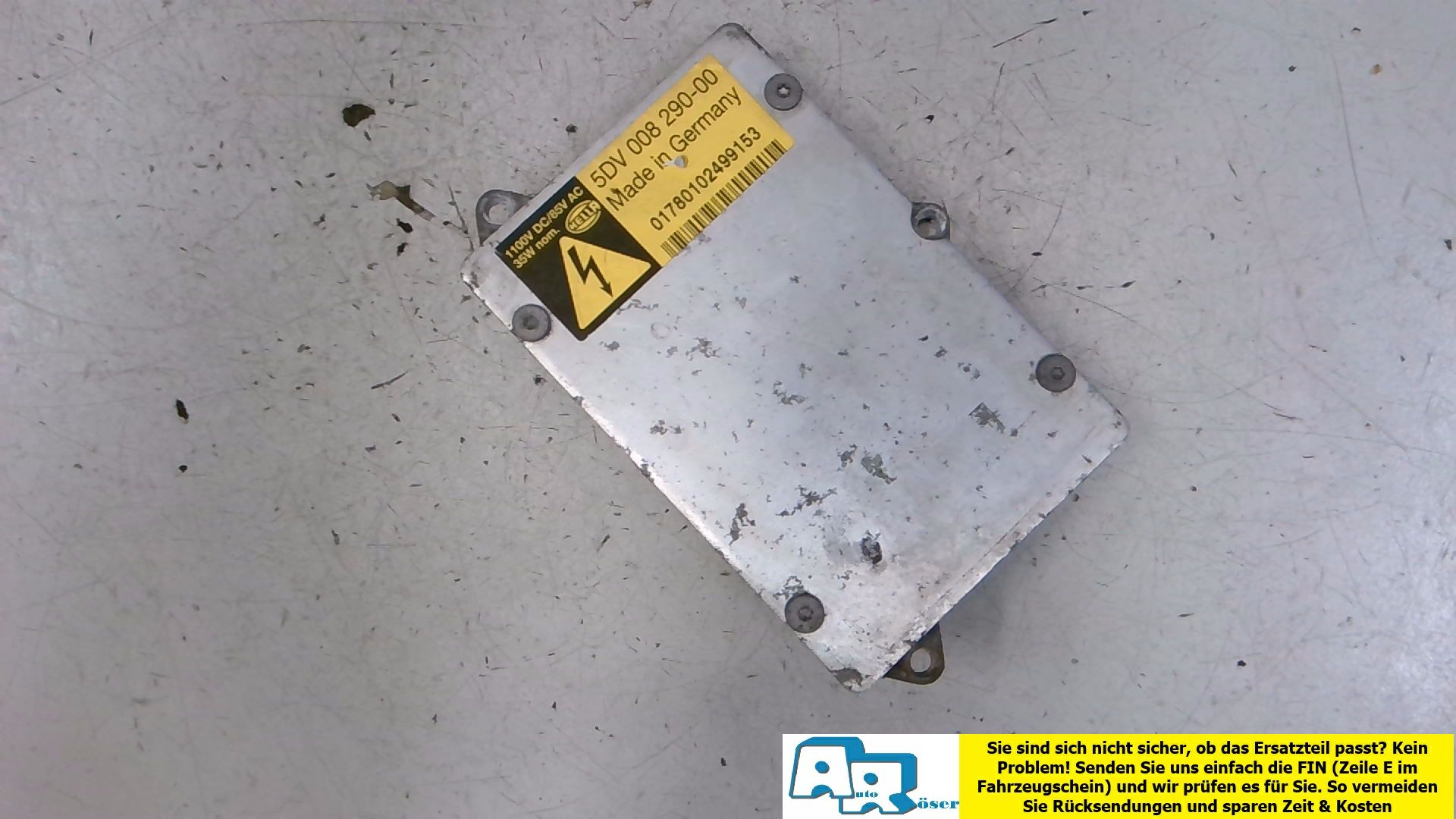 Steuergerät Scheinwerfer Xenon Rechts