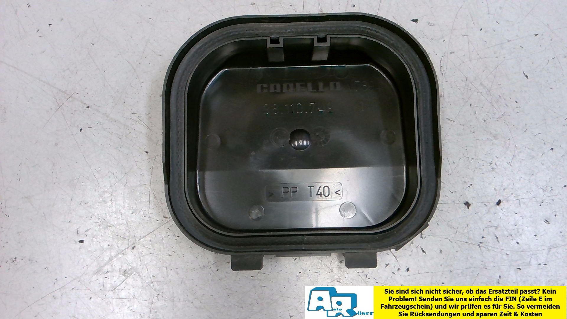 Kunststoffdeckel Scheinwerfer Links