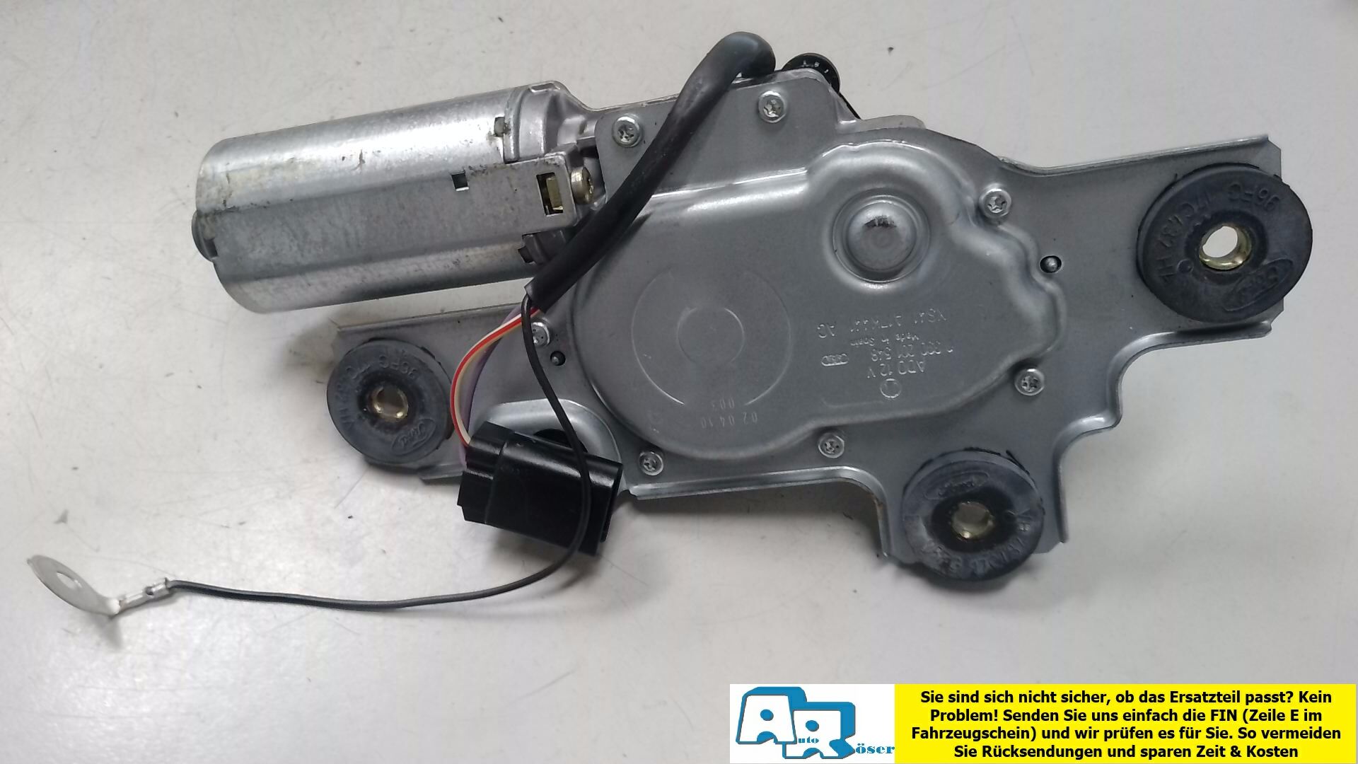 Scheibenwischermotor hinten
