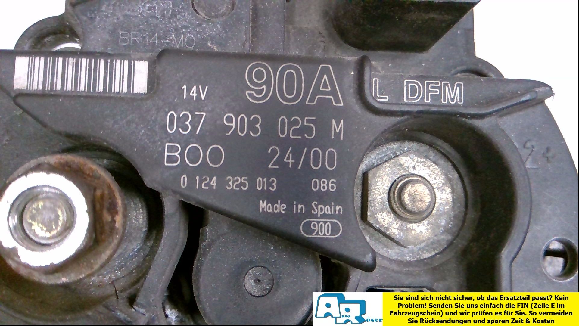 Lichtmaschine Lima Generator 90A