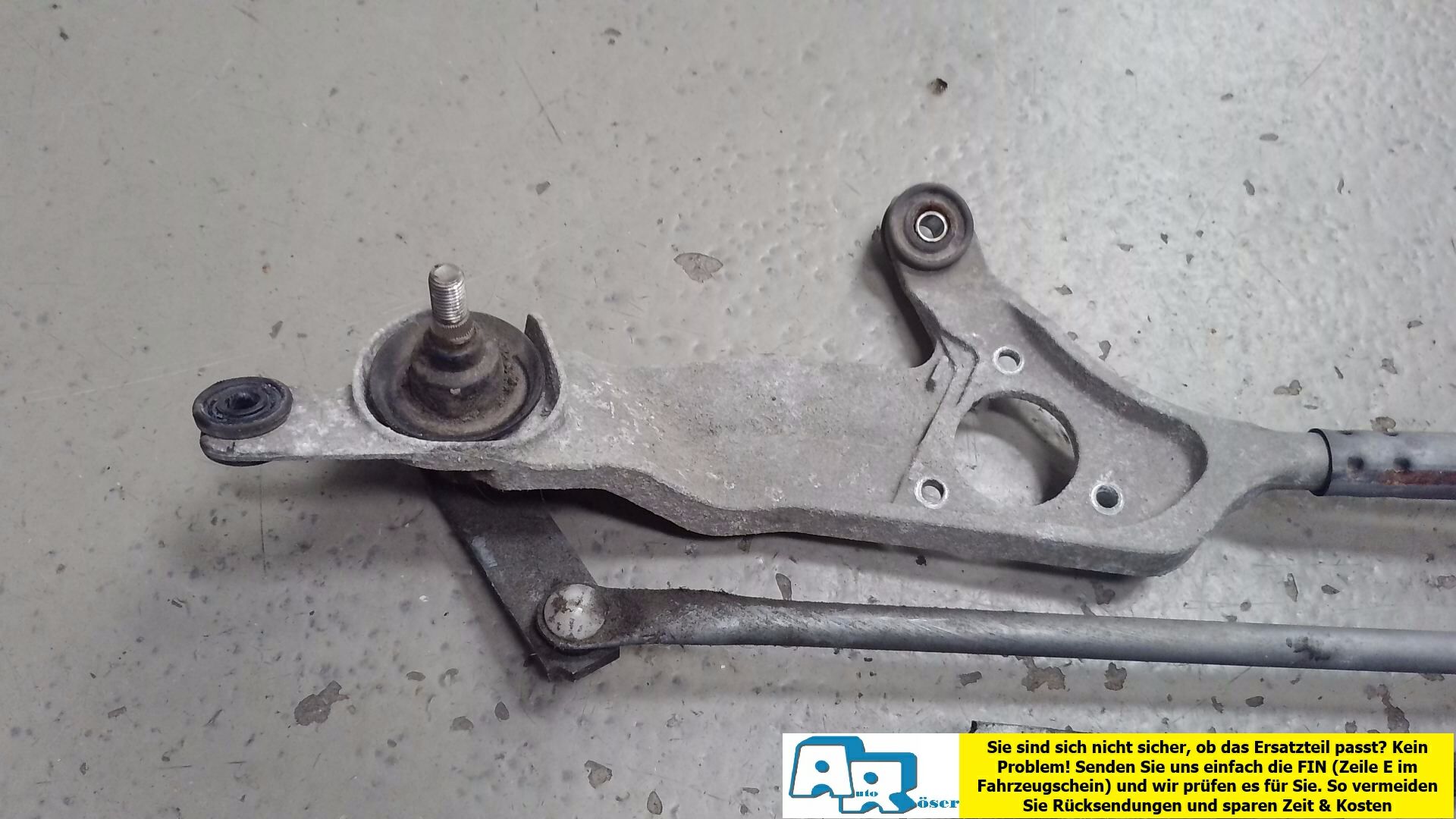 Scheibenwischermotor hinten
