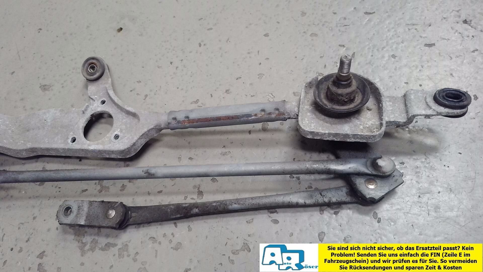 Scheibenwischermotor hinten