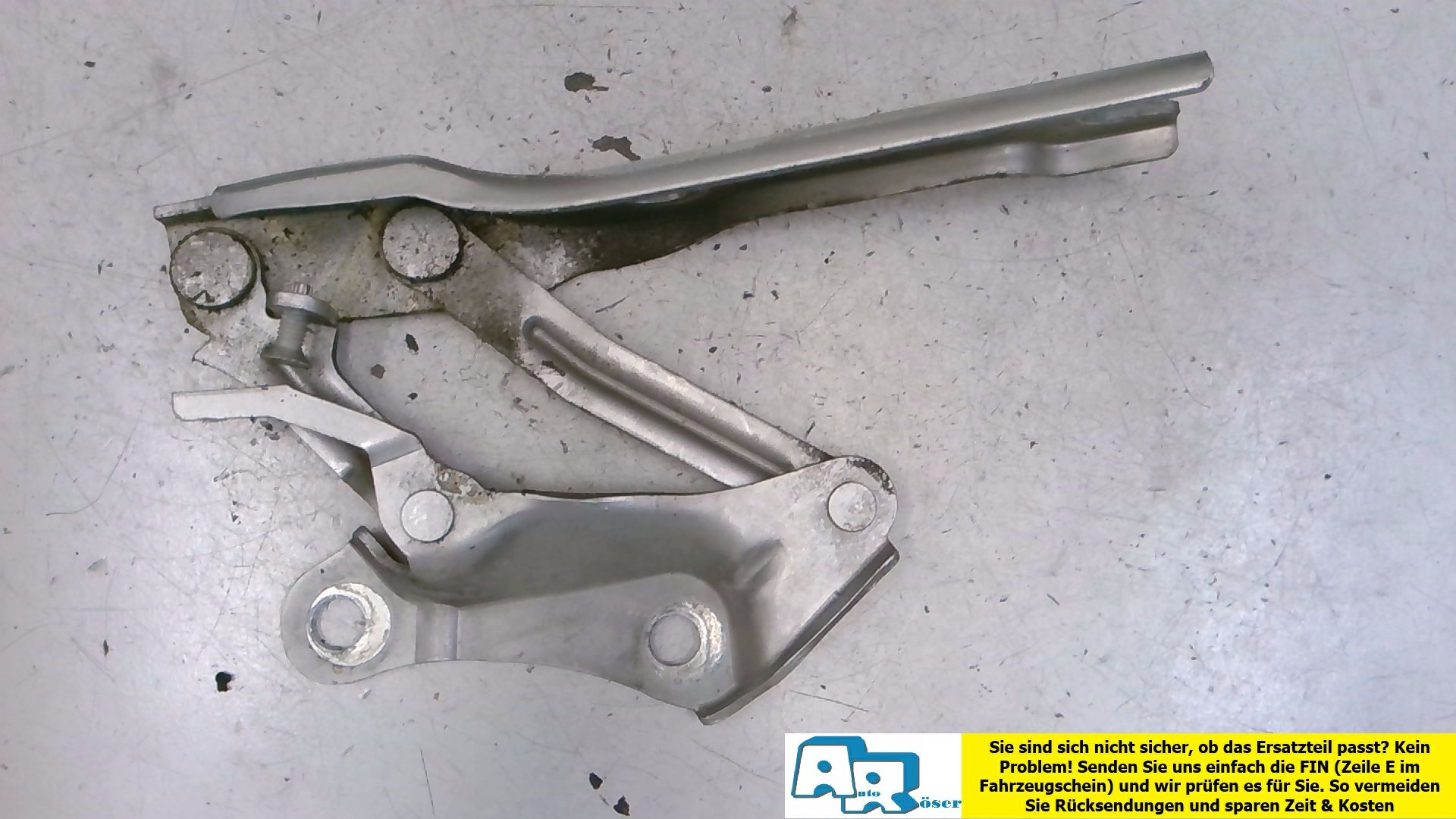 Scharnier Motorhaube Links