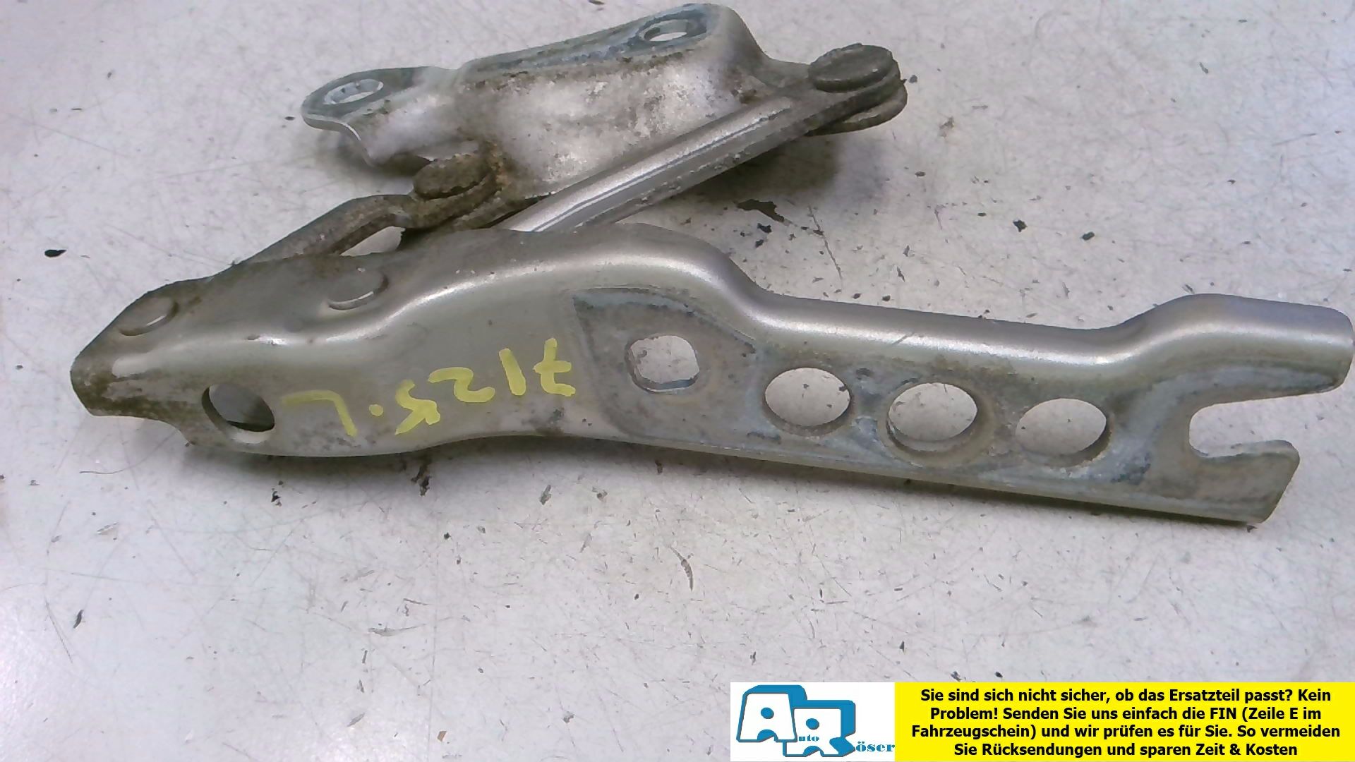 Scharnier Motorhaube Links